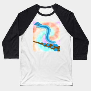 Trippy Mushroom Caterpillar Baseball T-Shirt